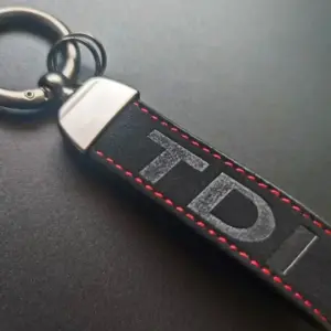 TDI Leather Keychain for VW Cars 9 S9ae5d035857a4ea4b1c7bcbc965da140L
