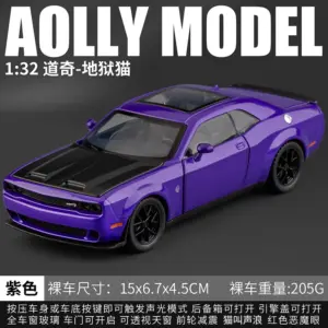 1:32 Dodge Challenger SRT Hellcat Diecast Model 16 S9c9ac5deefdf4742a5db0f628803cd87O