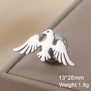 Stainless Steel Eagle Brooch for Style 17 S9cbd777836d94eb7b52b4ef445d36d17W
