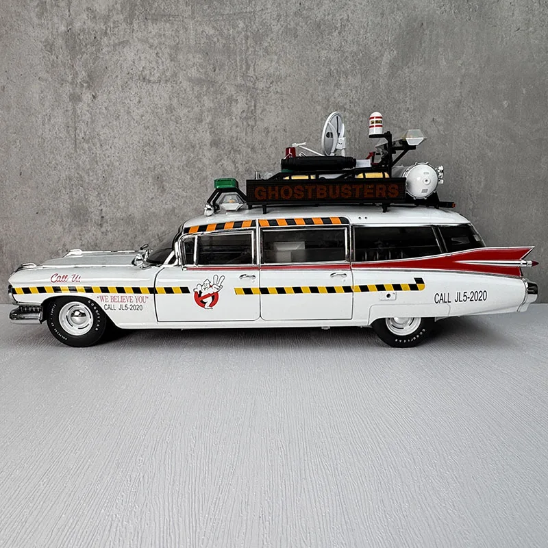 Ghostbusters 1:18 Scale Diecast Car Model 2 Ghostbusters 1:18 Scale Diecast Car Model - Image 2