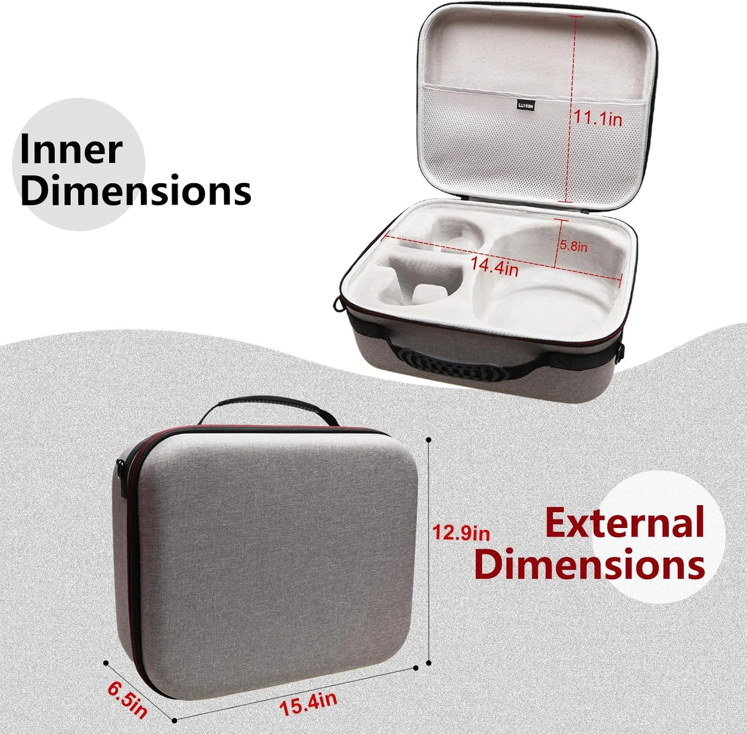 Sony PSVR2 Protective Hard EVA Case 3 Sony PSVR2 Protective Hard EVA Case - Image 3