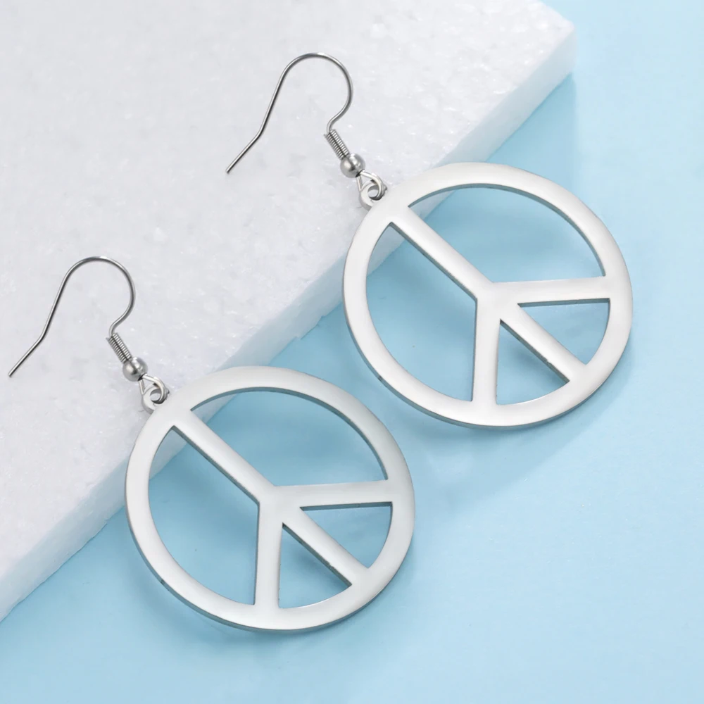Stainless Steel Futhark Rune Earrings 6 Stainless Steel Futhark Rune Earrings - Image 6
