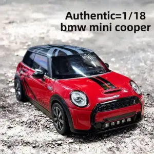 Red Mini Cooper S Diecast Model 1:18 Scale