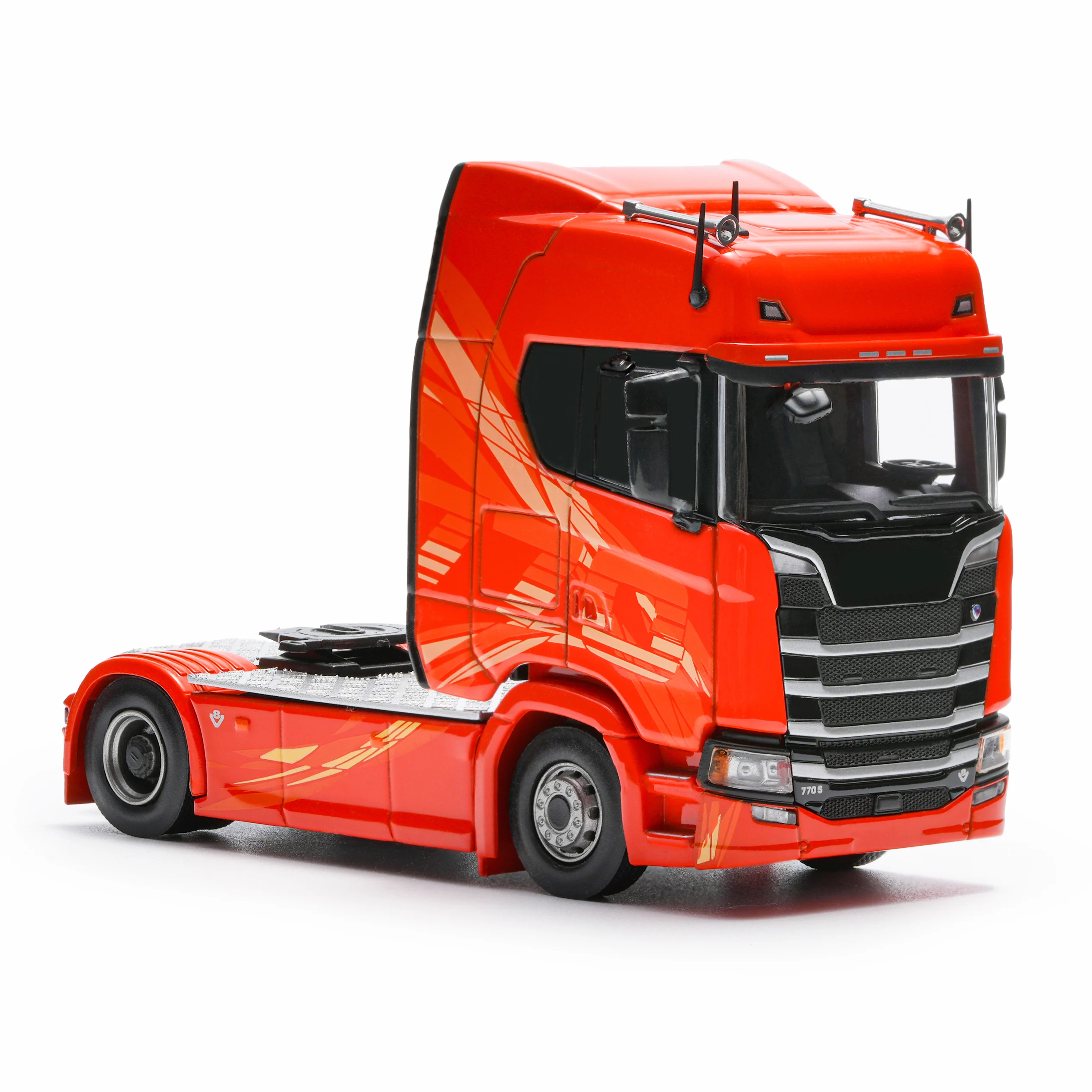 Blue Diecast Semi-Truck Model 1:64 Scale 8 Blue Diecast Semi-Truck Model 1:64 Scale - Image 8