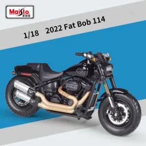 Maisto Fat Bob 114 2022 Motorcycle Model 13 S9ffe86d4477d4e88ac25d342a332ecb68