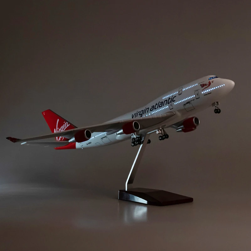 Virgin Atlantic B-747 Model 1:150 Scale 47cm 5 Virgin Atlantic B-747 Model 1:150 Scale 47cm - Image 5