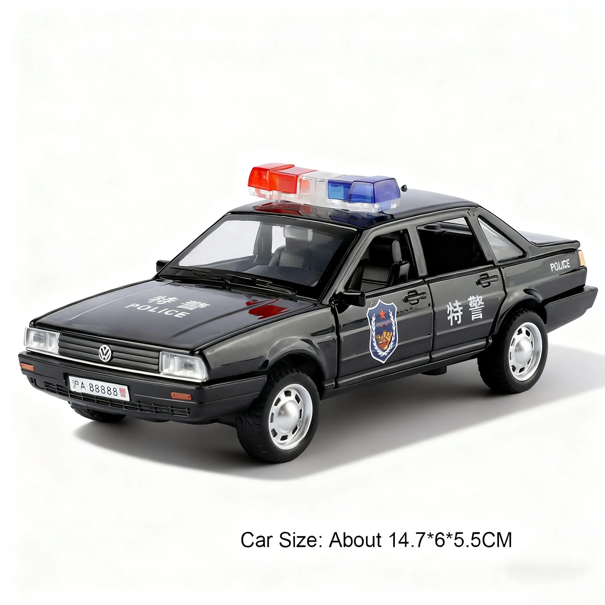 1:32 Scale Police Pickup Model Vehicle 9 1:32 Scale Police Pickup Model Vehicle - Image 9