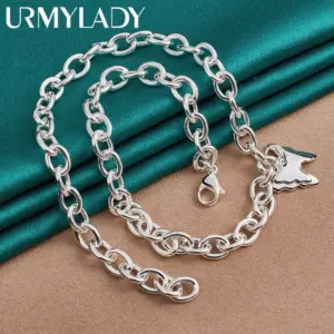 Sterling Silver Double Butterfly Necklace 9 Sa33884adfe6a485c8414996643e4b5bf1