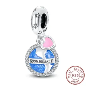 VAMO Sterling Silver Travel Charm Bead 17 Sa3f2ae7be09c45949d4159c915b02f20n
