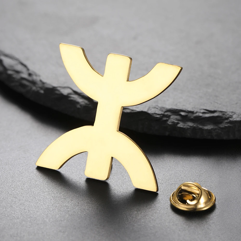 Stainless Steel Berber Brooch for Cultural Elegance 7 Stainless Steel Berber Brooch for Cultural Elegance - Image 7