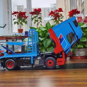 Blue Scania 730S V8 Model Truck 1:18 Scale 12 Sa53c53c7a4bf46678c7d22c02a6d770aH