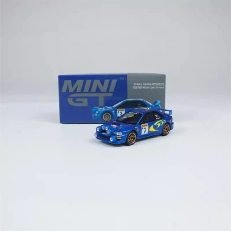 Impreza WRC98 Leopard Rally Car Replica 1:64 Scale 4 Impreza WRC98 Leopard Rally Car Replica 1:64 Scale - Image 4