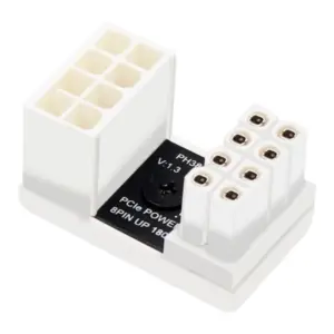 White 180-Degree GPU Power Adapter for Ease 15 Sa66b47f0be8a4d04924882a4a1ac63e8b