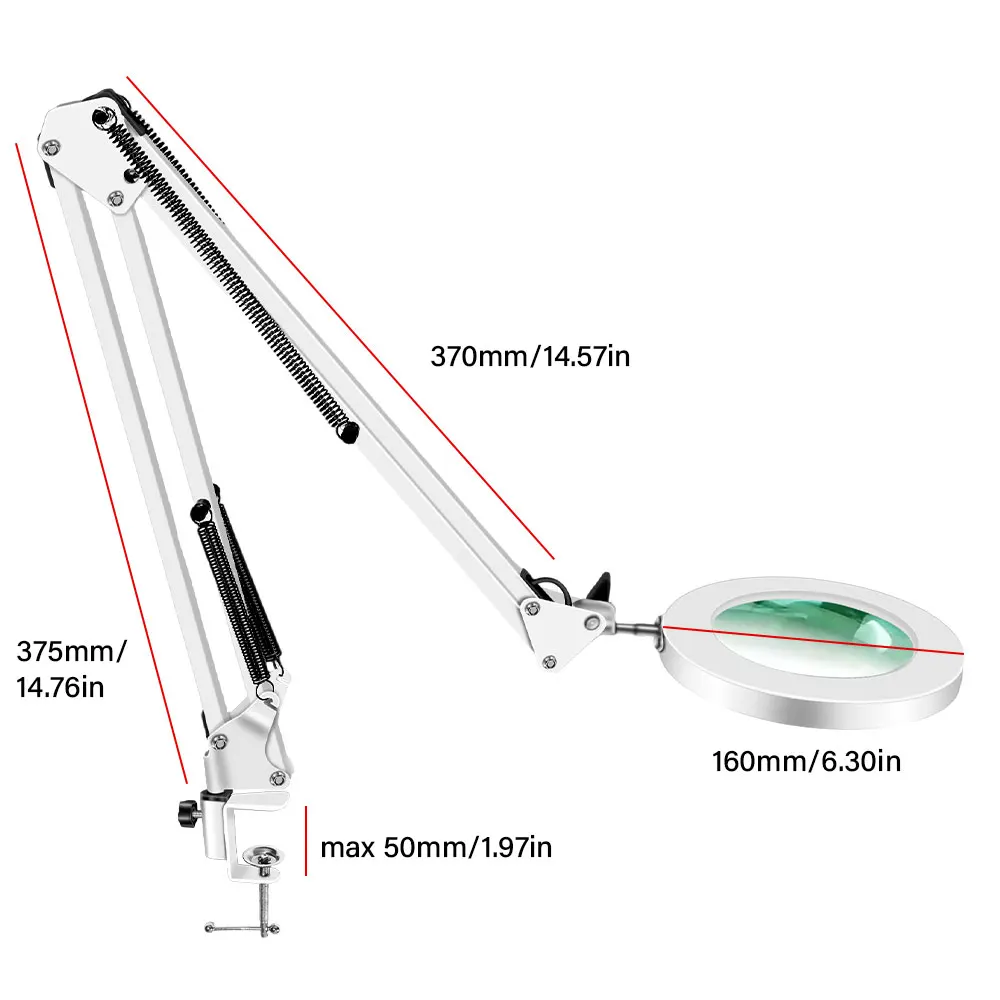 10x Magnifier LED Table Lamp for Precision Work 7 10x Magnifier LED Table Lamp for Precision Work - Image 7