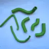 Green Silicone Radiator Hose Kit for Kawasaki Z1000 2003-2006
