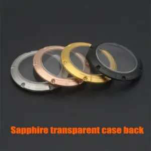 Transparent Stainless Steel Case Back for SKX007 11 Sa92d3abac8164e00af7344ef5cf24e3dz