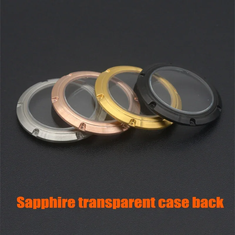 Transparent Stainless Steel Case Back for SKX007 2 Transparent Stainless Steel Case Back for SKX007 - Image 2