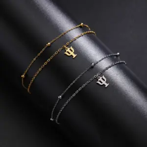 Stainless Steel Psi Charm Bracelet 22+5cm 11 Sa9419945713c4dfd8c4d29ea0ab0d0f7e