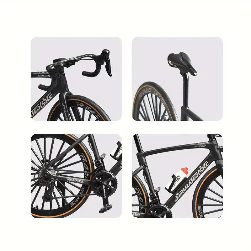 Vibrant Purple Mountain Bike Collectible Model 3 Vibrant Purple Mountain Bike Collectible Model - Image 3