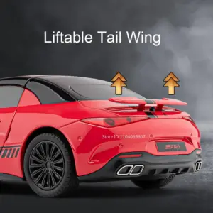 Vibrant Yellow Mercedes-Benz SL63 1:22 Scale Model 14 Saa36cec9488f46dbb4fc2c2cbf9fd701J