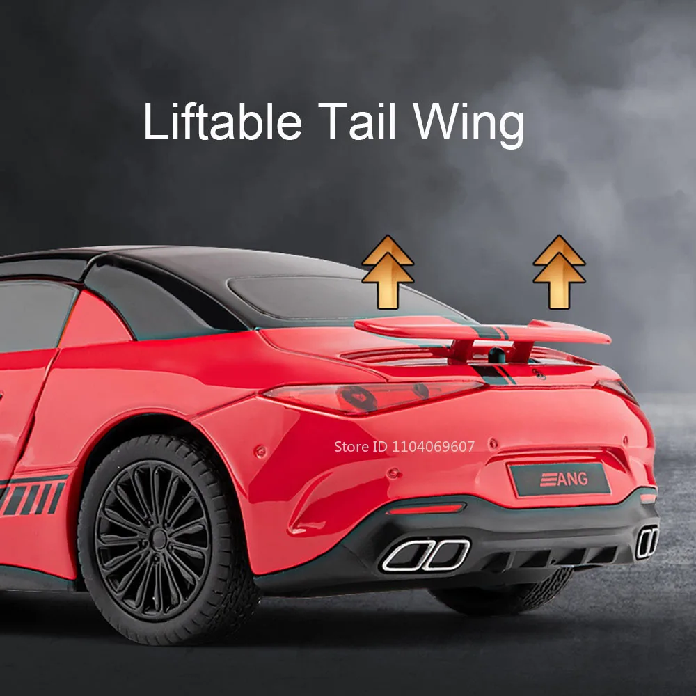 Vibrant Yellow Mercedes-Benz SL63 1:22 Scale Model 5 Vibrant Yellow Mercedes-Benz SL63 1:22 Scale Model - Image 5