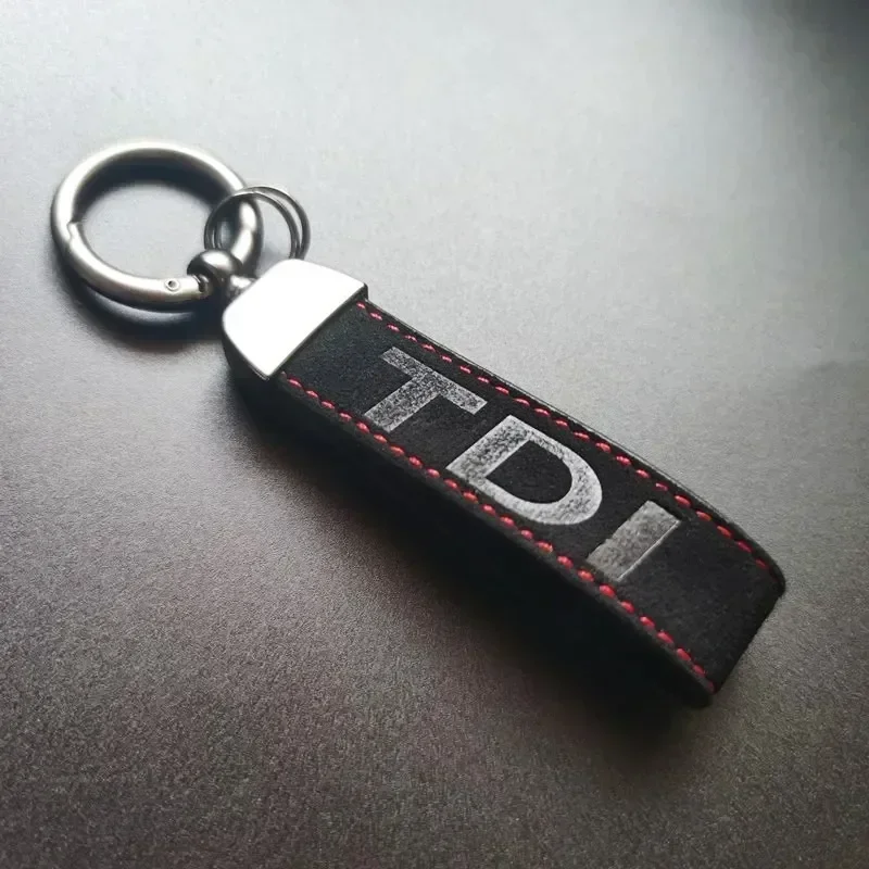TDI Leather Keychain for VW Cars 7 TDI Leather Keychain for VW Cars - Image 7