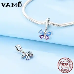 VAMO 925 Silver Enamel Charm Bead for Bracelets 12 Sac81c1e62cc1445cb07809c36d9a9688V
