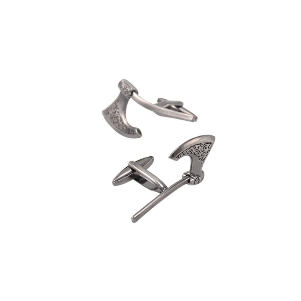 Vintage Axe-Shaped Cufflinks for Men and Women 5 Vintage Axe-Shaped Cufflinks for Men and Women - Image 5