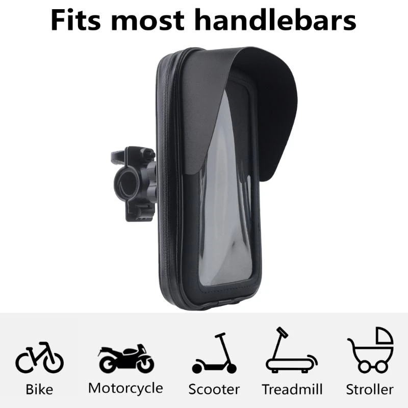 Waterproof Handlebar Phone Holder for Bikes 5 Waterproof Handlebar Phone Holder for Bikes - Image 5