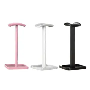 Black Aluminum Headphone Stand for Office and Studio 9 Sb1062d4fe43d4621b2c0192caaa4d4e3s