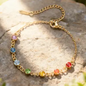 Dawapara Chakra Stainless Steel Bracelet 8 Sb11e2ec12e3842579e297117fb11f18dL