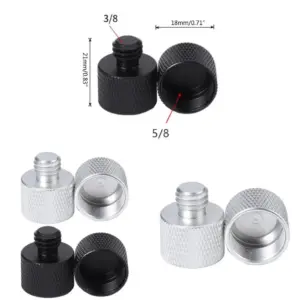 Microphone Adapter Set with 5/8"–3/8" Threads 8 Sb24d4aa2a89b4712a211534cc5d19941z