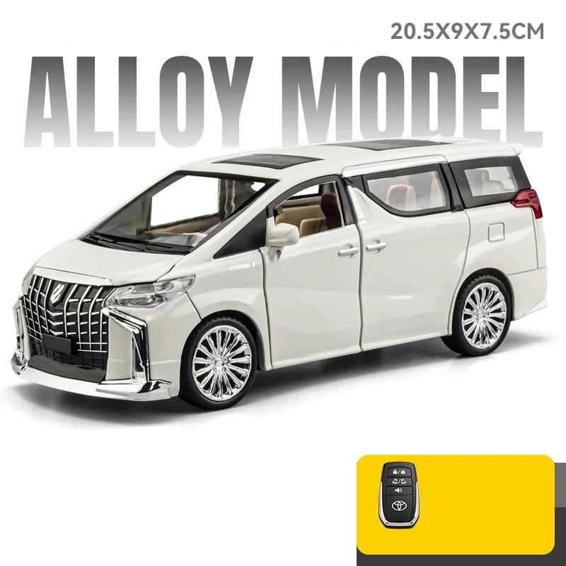 1:24 Scale Toyota Alphard Diecast Model 8 1:24 Scale Toyota Alphard Diecast Model - Image 8