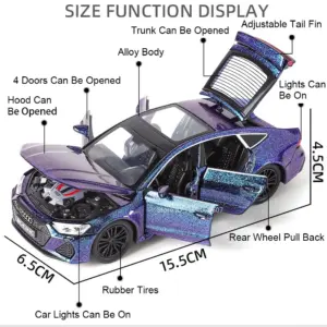 1:32 Scale Diecast Miniature Luxury Cars 11 Sb7a89b4a5288487481dbc520193279faH