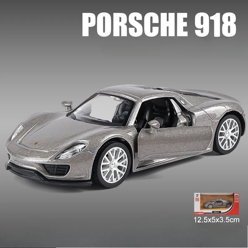 1:36 Porsche 918 Diecast Model Car by WELLY 8 1:36 Porsche 918 Diecast Model Car by WELLY - Image 8