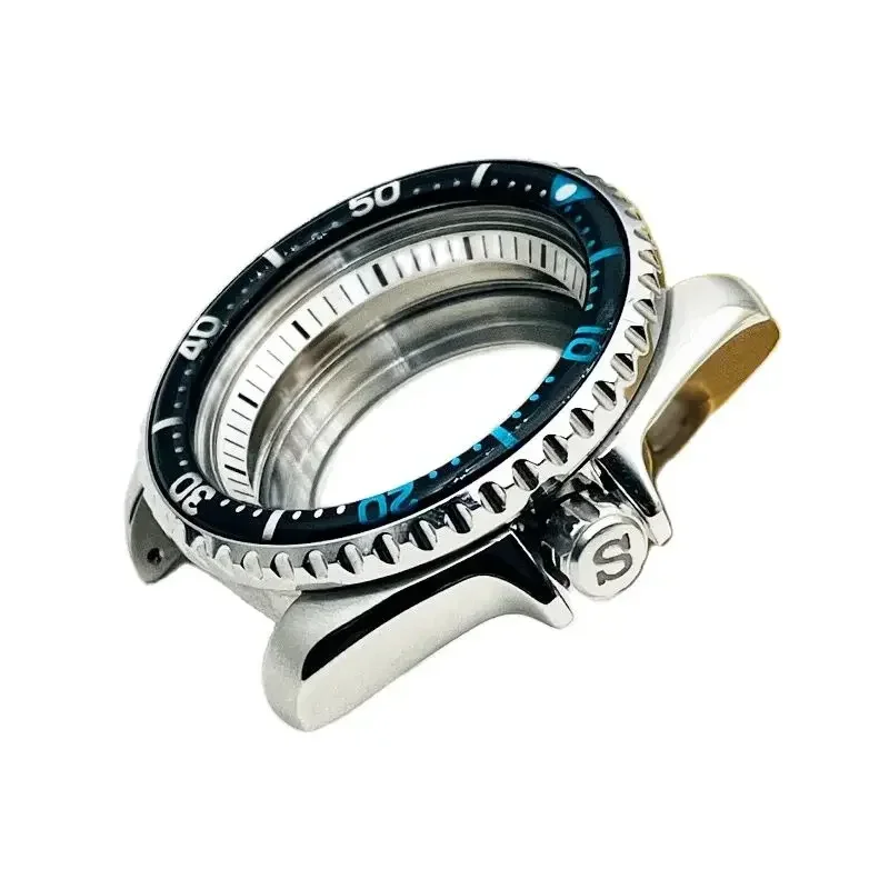 Mod SKX007 Stainless Steel Dive Watch Case 2 Mod SKX007 Stainless Steel Dive Watch Case - Image 2