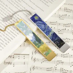 Jesus Metal Bookmark with Gold Finish 13 Sba8f8282341d437185a66e91584cbc13F