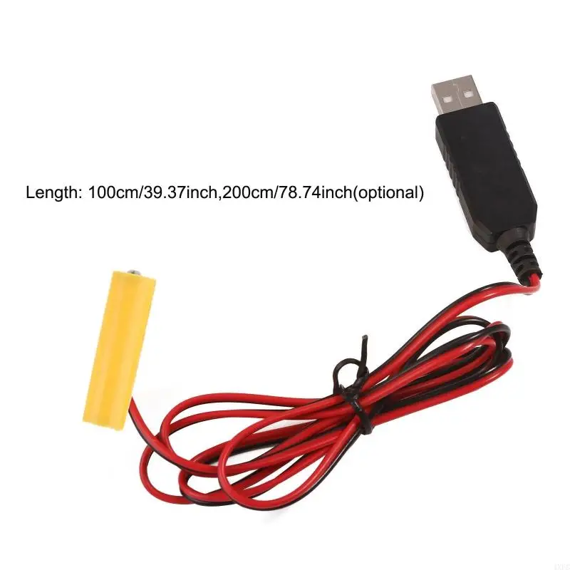 USB to AA Battery Eliminator Cable 4.5V 1A for Devices 4 USB to AA Battery Eliminator Cable 4.5V 1A for Devices - Image 4