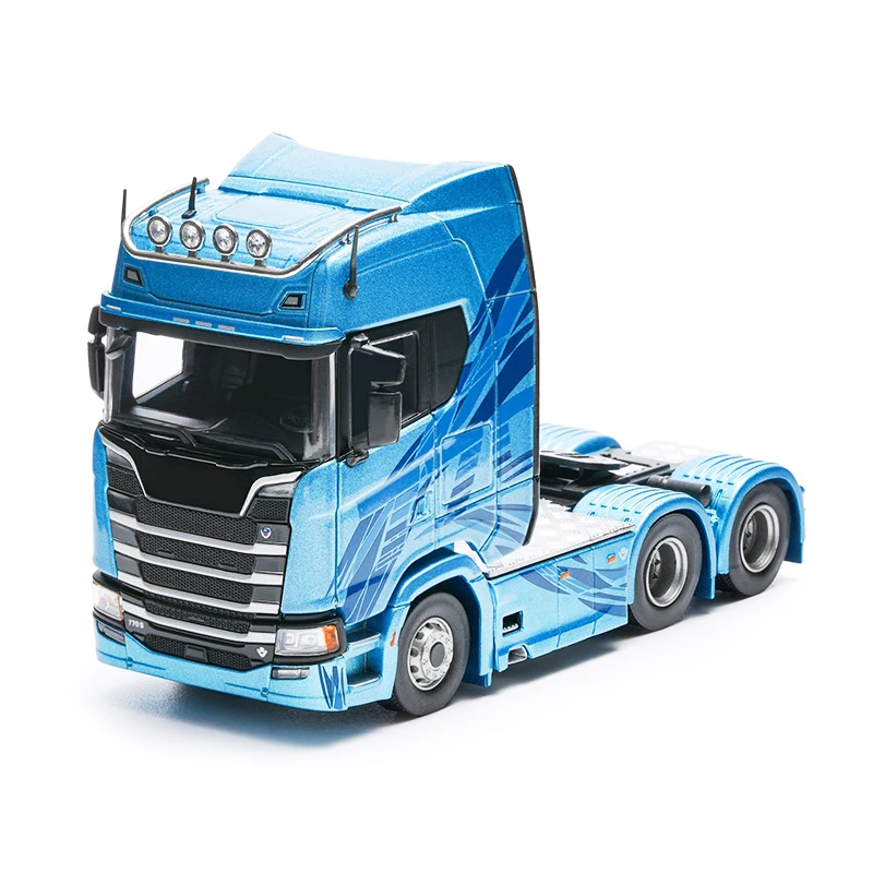 Diecast 770S Tractor Truck Model in White 4 Diecast 770S Tractor Truck Model in White - Image 4