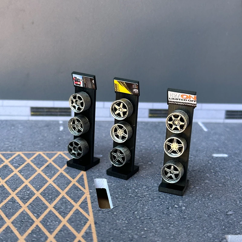 1:64 Diecast Wheel Hub Frame Model 5 1:64 Diecast Wheel Hub Frame Model - Image 5