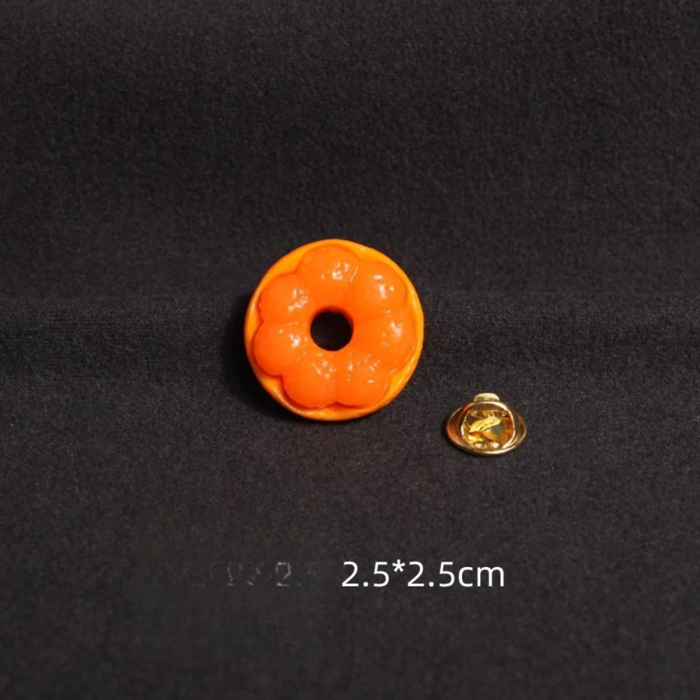 Colorful Fruit-Themed Resin Brooch Set 3 Colorful Fruit-Themed Resin Brooch Set - Image 3