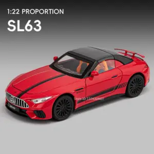 Vibrant Yellow Mercedes-Benz SL63 1:22 Scale Model 17 Sbd6664c89f644dce92702dcf8a48dfefE