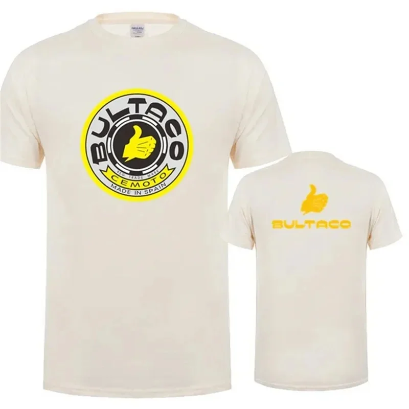 Blue Bultaco Motorcycle Enthusiast T-Shirt 11 Blue Bultaco Motorcycle Enthusiast T-Shirt - Image 11