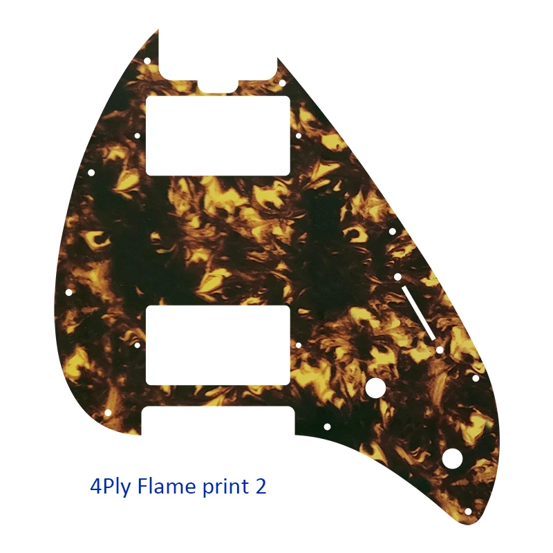 Custom Pickguard for US Musicman Silhouette HH 3 Custom Pickguard for US Musicman Silhouette HH - Image 3