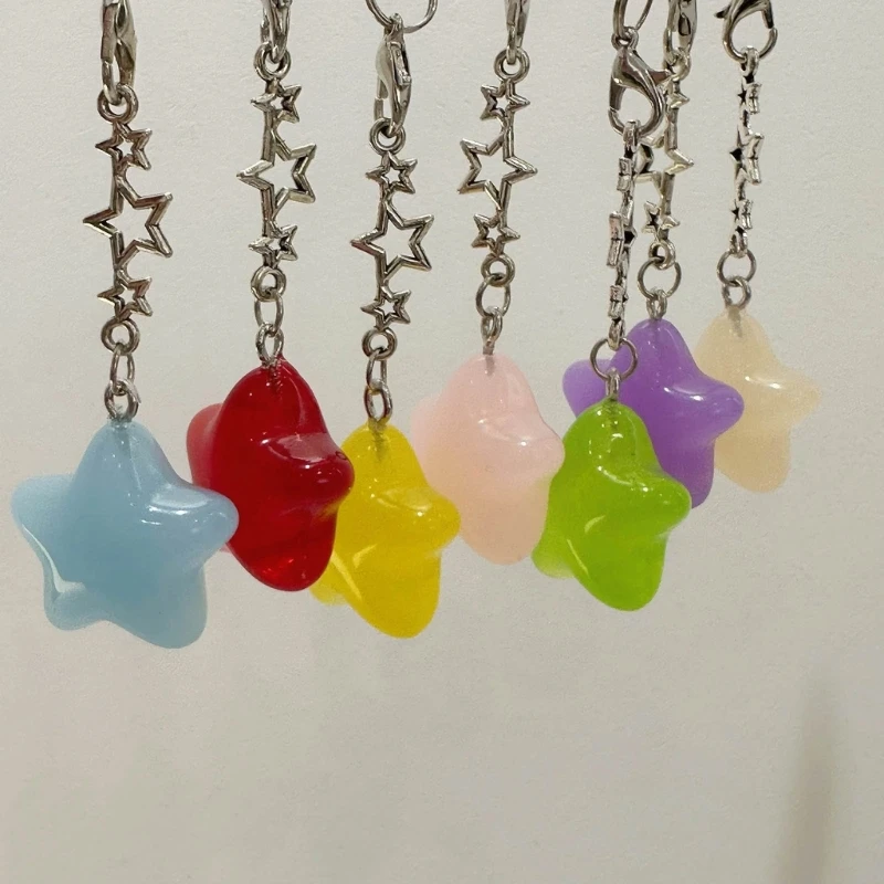 Colorful Star Keyring for Personalization 3 Colorful Star Keyring for Personalization - Image 3