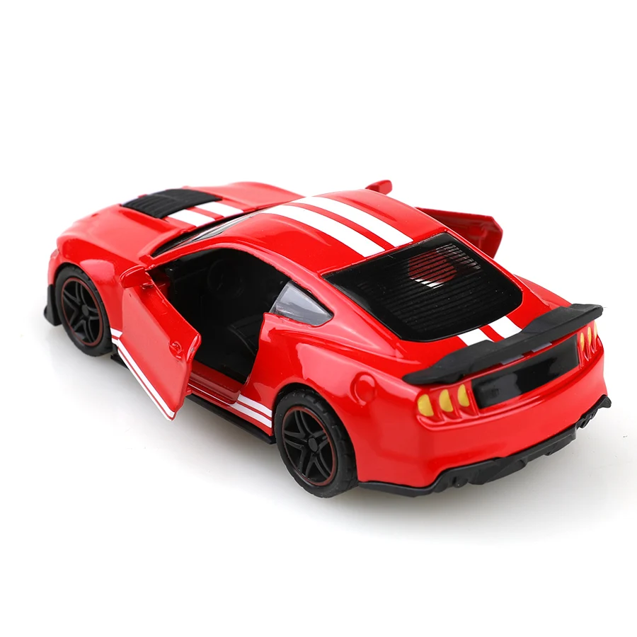 Mustang Red 1:43 Scale Diecast Racing Car 5 Mustang Red 1:43 Scale Diecast Racing Car - Image 5