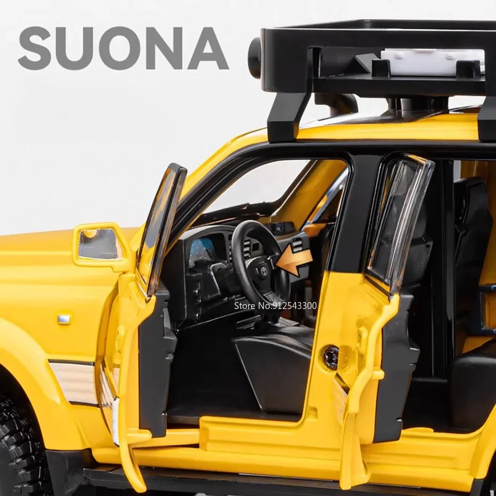 1:24 Scale Land Cruiser LC80 Toy Model 5 1:24 Scale Land Cruiser LC80 Toy Model - Image 5