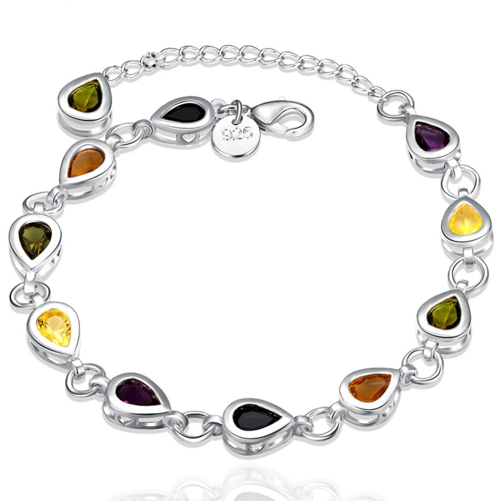 Elegant Sterling Silver Charm Bracelet for Women 5 Elegant Sterling Silver Charm Bracelet for Women - Image 5