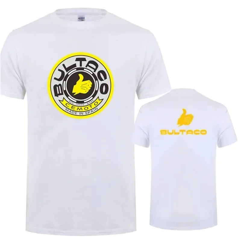 Blue Bultaco Motorcycle Enthusiast T-Shirt 13 Blue Bultaco Motorcycle Enthusiast T-Shirt - Image 13