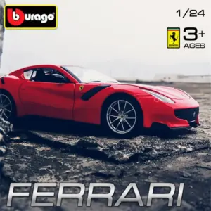 Red Ferrari F12 TDF Diecast Model 1:24 Scale